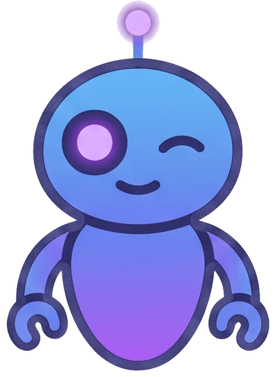 Salim Robot faisant un clin d'œil